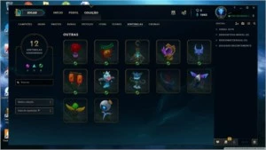Conta LOL LVL 70 Prata 5 - League of Legends