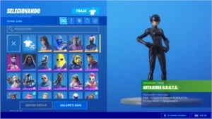 conta fortnite (skins de loja,skins de pro player)