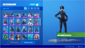 conta fortnite (skins de loja,skins de pro player)