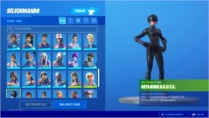 conta fortnite (skins de loja,skins de pro player)