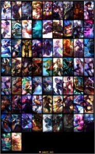 CONTA LOL BORDA PLATINA 66SKINS - League of Legends