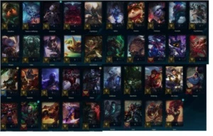 CONTA LOL BORDA PLATINA 66SKINS - League of Legends