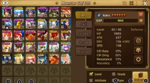 Summoners War LD Nephthys