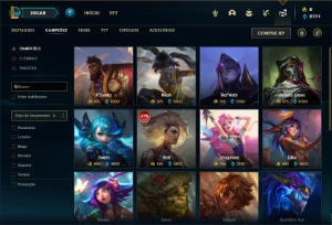 Conta Platina 3 com 121 Skins e 150 Champs com 800k de ZED - League of Legends LOL