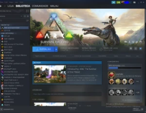 conta steam full acesso com alguns jogos