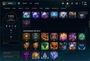 CONTA DIAMANTE 2 COM MUITA SKIN - League of Legends LOL