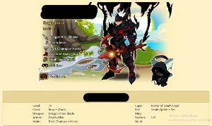 Conta de 12 anos + 2k de ac + monte de itens raros - Adventure Quest World AQW