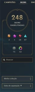 Conta valorant 800+ gastos e lol 500+ gastos ( vinculadas )