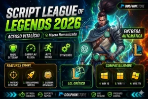 🔥Script League of Legends 2026 Vitalício Macro Humanizado🔥 LOL