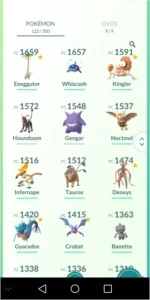 CONTA POKEMON GO TOP - Pokémon