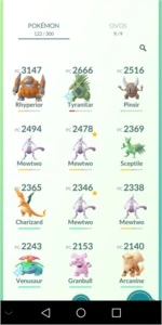 CONTA POKEMON GO TOP - Pokémon