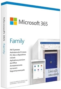 Pacote Office 365 Family - Assinaturas e Premium
