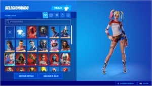 CONTA FORTNITE / 48 Skins  / S2~S5(Ch2) +2550Vbucks