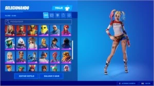 CONTA FORTNITE / 48 Skins  / S2~S5(Ch2) +2550Vbucks