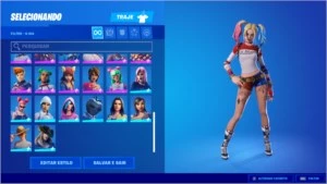 CONTA FORTNITE / 48 Skins  / S2~S5(Ch2) +2550Vbucks