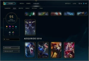 Conta de League Of Legends LOL
