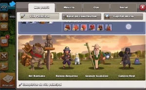 Clash of Clans Cv14 semi full com várias skins