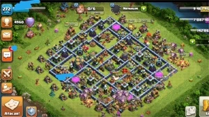 Clash of Clans Cv14 semi full com várias skins