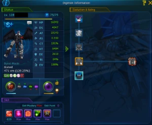 Conta GK NADMO - Alphamon - Mid Game - Digimon Masters Online