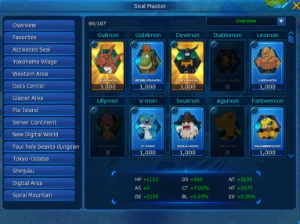 Conta GK NADMO - Alphamon - Mid Game - Digimon Masters Online
