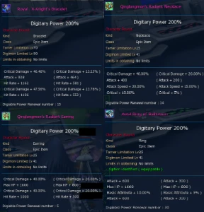 Conta GK NADMO - Alphamon - Mid Game - Digimon Masters Online
