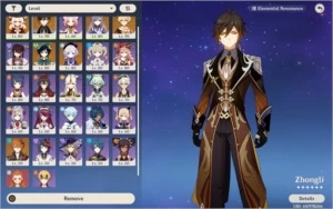 Conta Genshin Impact AR 56 - 7 Personagens T5*