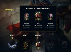3 SMURF 13 CONTO - League of Legends LOL