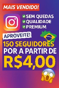 🔥 Turbine Seu Instagram: 150 Seguidores Por Apenas R$ 4,00! - Redes Sociais