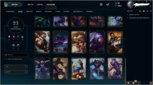 CONTA LOL DIAMANTE 4 | SKINS LENDÁRIAS - League of Legends