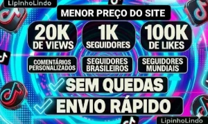 [Menor Preço Do Site] Seguidores Para Tiktok - Redes Sociais