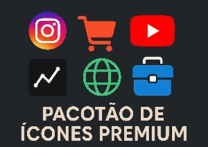 Pack De Ícones Premium!