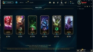 Conta Diamond E-mail NÃO CONFIRMADO 70% WIN RATE - League of Legends LOL
