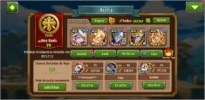 Conta Magic Rush VIP 10 Level 92 Merger 164 barato demais - Outros