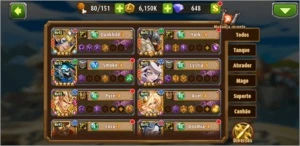 Conta Magic Rush VIP 10 Level 92 Merger 164 barato demais - Outros