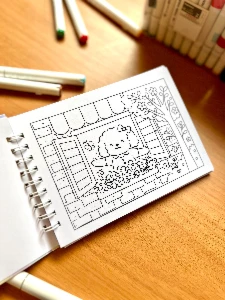 Arquivo Digital para colorir Amigudis (tipo bobbie Goods) - Outros