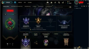 Conta d4 no precin (honra 0) - League of Legends LOL