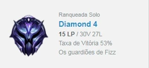 Conta d4 no precin (honra 0) - League of Legends LOL