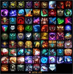 Conta LOL Gold 2/5/5 (Solo/Flex5x5/Flex3x3) - League of Legends