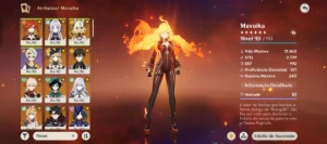 54 T5|Ar 60| Columbina +Mavuika C1 Biss + Skirk Biss +Lauma - Genshin Impact