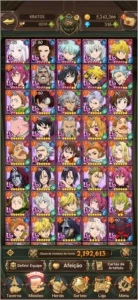 CONTA NANATSU NO TAISZAI GRAD CROSS - Outros