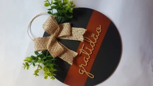 Placa Decorativa Personalizada para Porta