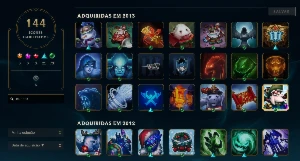 Conta Com Elise Vitoriosa, 306 Skins E Ícones Raros - League of Legends LOL