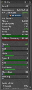 EK 377 + Makers Open PVP Talera tem RK - Tibia