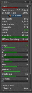 EK 377 + Makers Open PVP Talera tem RK - Tibia