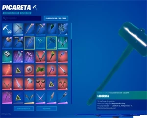 Conta Fortnite Rara 254 Skin