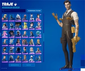 Conta Fortnite Rara 254 Skin