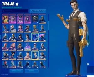 Conta Fortnite Rara 254 Skin
