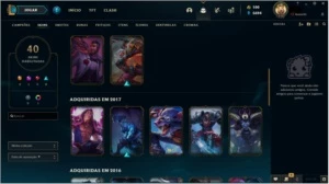 Conta LoL Unranked Level 112 - League of Legends