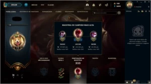 Conta LoL Unranked Level 112 - League of Legends