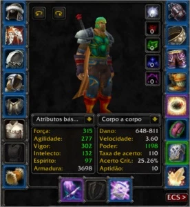 Conta WoW Classic TBC servidor Faerlina - Blizzard